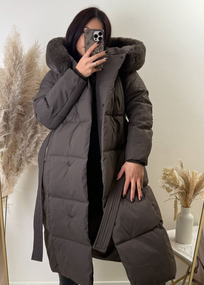 Winterjacke mit Kunstfell