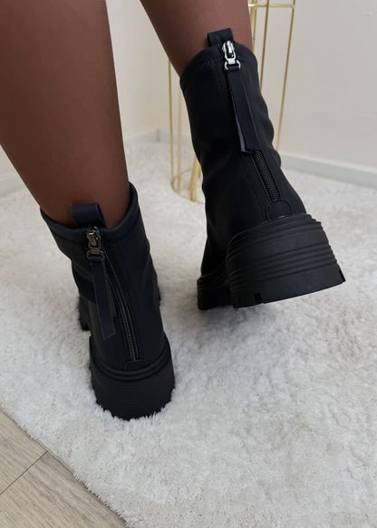 Stiefelette Schwarz