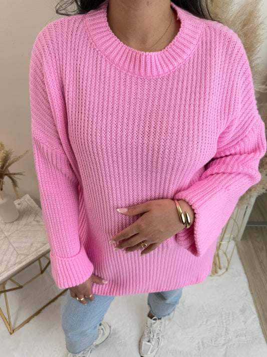Strickpullover Rosa